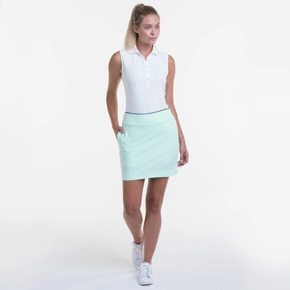 FAIRWAY & GREENE Golf/Tennis Skort/Skirt in Lime Green - Picture 14 of 15